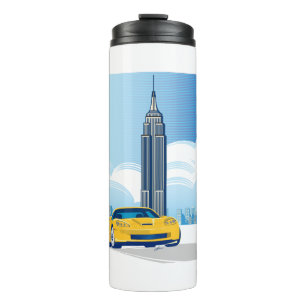 TERMO ARTE AUTOMÓVIL ELEGANTE DE VETTE