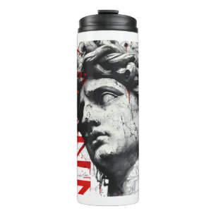 Termo Arte callejero moderno de David Bust con estilo co