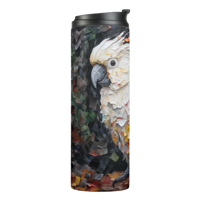 Termo arte de cacatúa (Rotado hacia la izquierda)