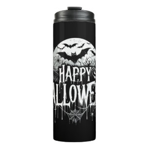 Termo Arte de Halloween feliz