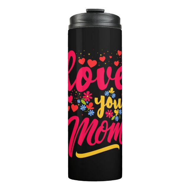 Termo Arte de Madre Te Amo Mamá (Anverso)