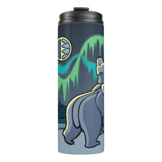 Termo Arte de oso nativo Tumbler Mugs Drinkware Oso Pola