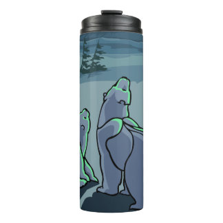Termo Arte de oso polar Tumbler Mug Bear Drinkware & Gif