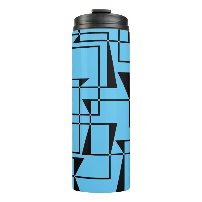 Termo Arte de patrones geométricos modernos, urbanos, au (Anverso)