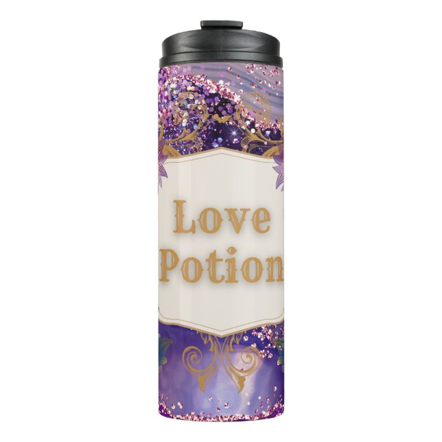 Termo Arte de patrones púrpura de poción de amor por Ren (Anverso)