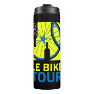 Termo Arte de Tour de Bicicleta