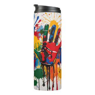 Termo Arte de tu hijo único personalizado