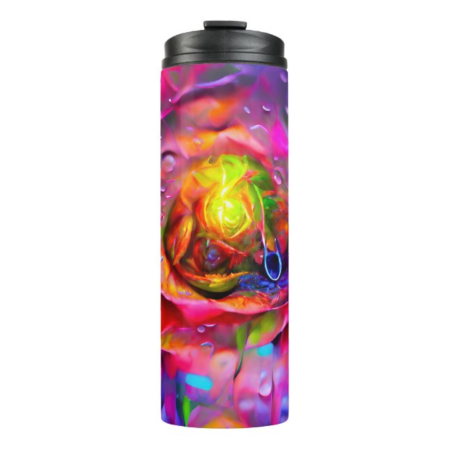 Termo Arte floral surrealista (Anverso)