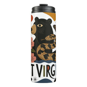 Termo Arte Folclórico Salvaje y Maravilloso de Virginia 