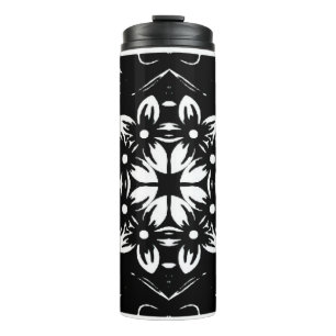 Termo arte kaleidoscope mandala