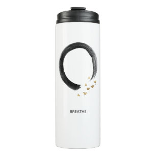 Termo Arte personalizable del círculo Zen Enso BREATHE G
