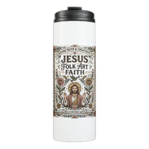 Termo Arte Popular Jesús Fe Jesús Arte Popular Fe Cristi