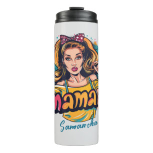 Termo Arte Retro Mama Pop Personalizado (10)