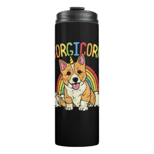 Termo Artículo de Corgi para mujeres y niñas Camiseta Co