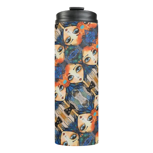 Termo ArtLady 31 Encantadora y angustiada (Anverso)