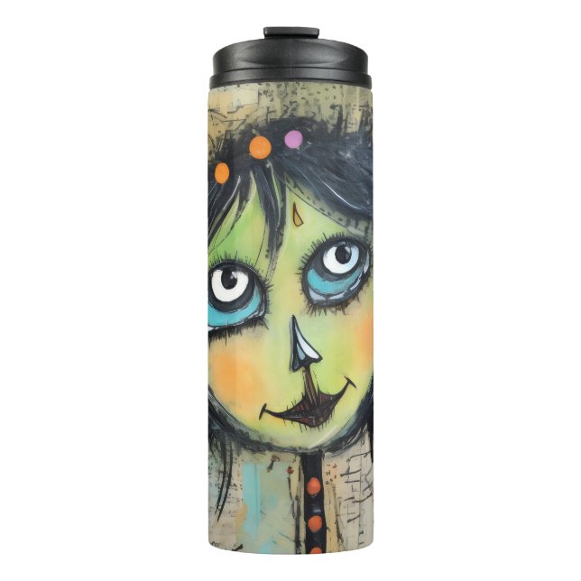 Termo ArtLady 5 Encantadora y angustiada (Anverso)