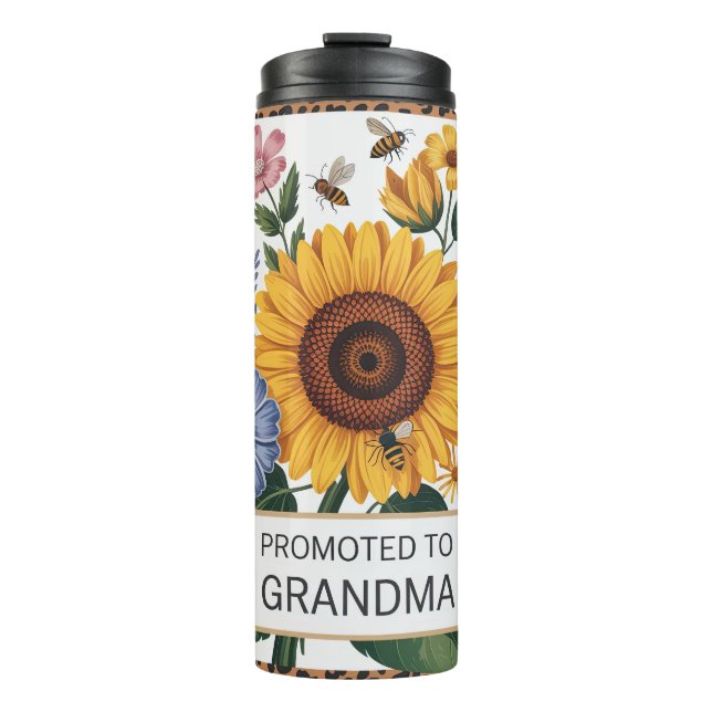 Termo Ascendido a Abuela Girasol (Anverso)