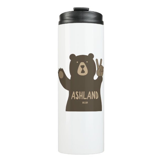 Termo Ashland Oregon Peace Bear (Anverso)
