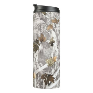 Termo Aspecto de camuflaje para cazar en invierno