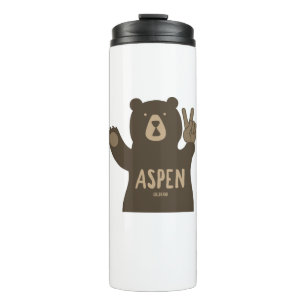 Termo Aspen Colorado Peace Bear
