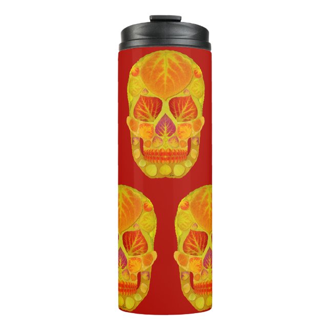 Termo Aspen Leaf Skull 13 (Anverso)