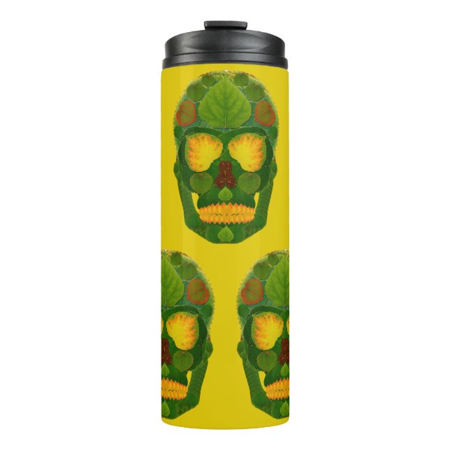 Termo Aspen Leaf Skull 9 (Anverso)