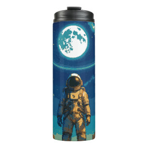 Termo Astronauta Bajo la Puerta Celestial