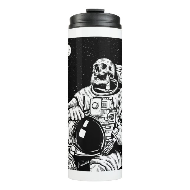 Termo astronauta de halloween skeleton (Anverso)