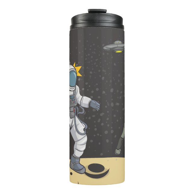 Termo Astronauta y alienígena     (Anverso)