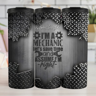 Termo Asumir mecánico que soy Rótulo correcto