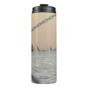 Termo Atardecer del río Nilo - Tumbler termal de Egipto