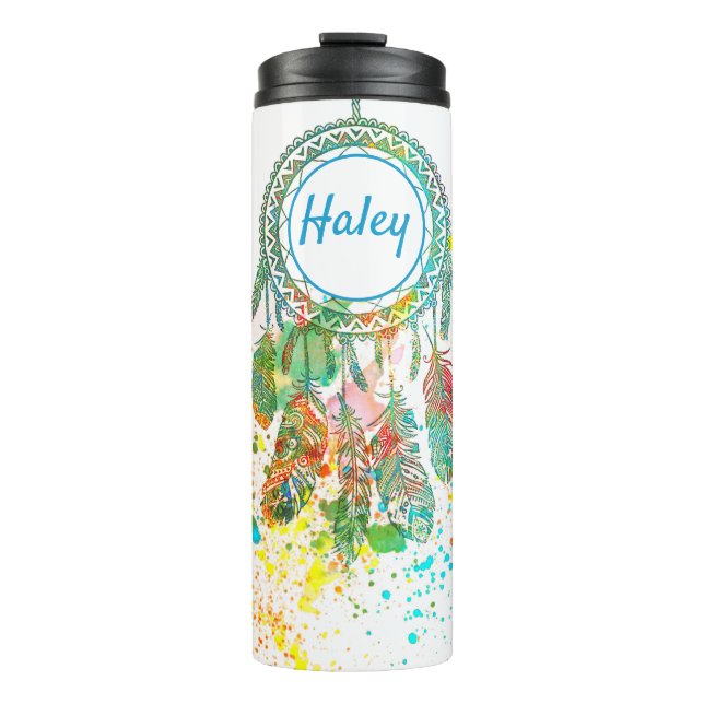 Termo Atrapasueños salpicado personalizado  (Anverso)
