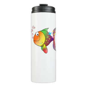 Termo Atún océano Pacífico multicolor arcoiris