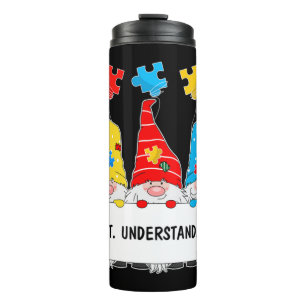 Termo Autismo Conciencia camisetas regalos para mamás, p