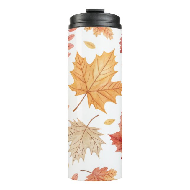 Termo Autumn Leaves Stainless Steel Travel Mug (Anverso)