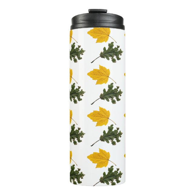 Termo Autumn Symmetry Leaf Pattern (Anverso)