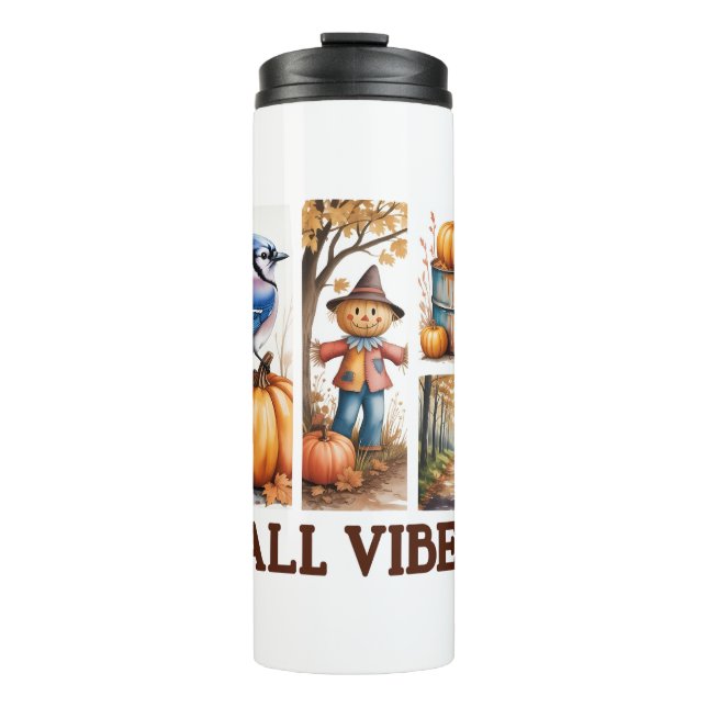 Termo Autumn Vibes Fall Vibes (Anverso)