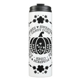 Termo Autumn Vibes Thermal Tumbler