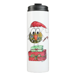 Termo Ave caprichosa de los Navidades