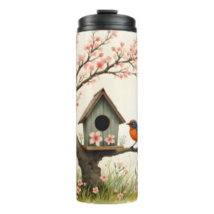 Termo Ave y Aves de Arte Popular