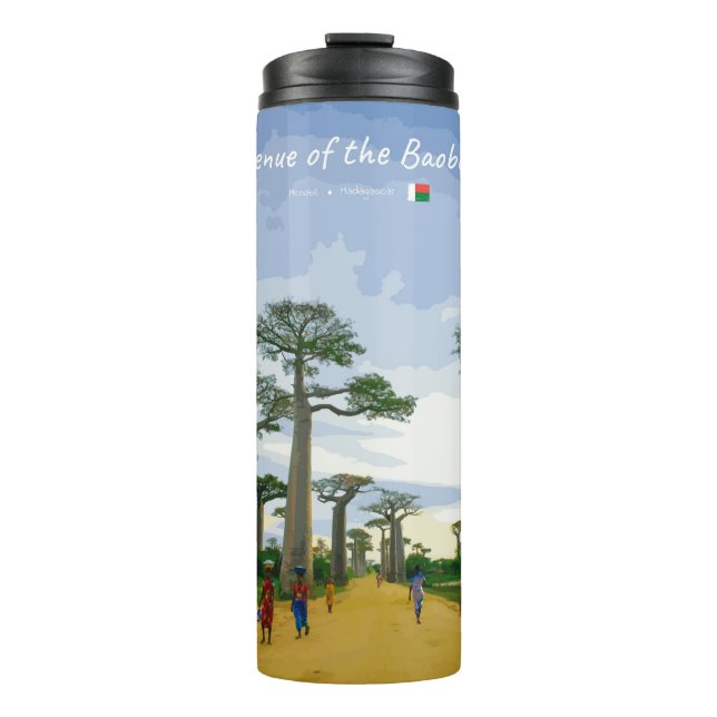 Termo Avenida de los Baobabs, Madagascar - Paisaje (Anverso)