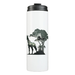 Termo Aventura de Safari para la vida salvaje - jirafa e
