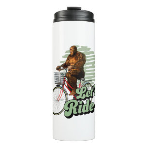 Termo Aventura en bicicleta en el bosque Sasquatch