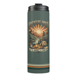 Termo Aventura Vintage Espera Retro