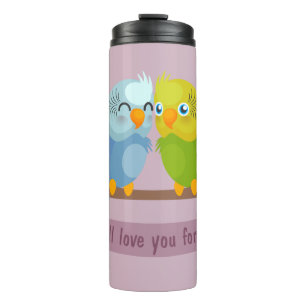 Termo Aves de amor lindo