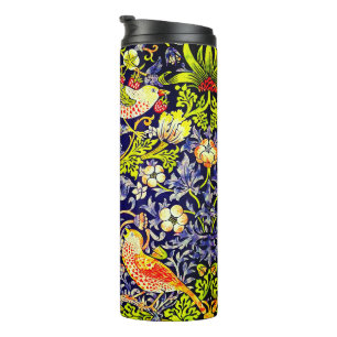 Termo Aves del ladrón de fresas William Morris