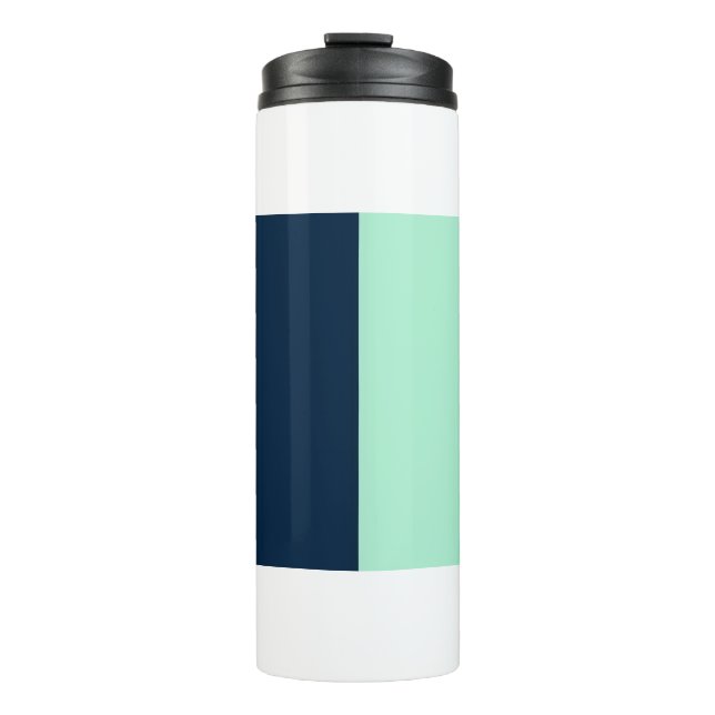 Termo Azul de Marinero y Menta (Anverso)