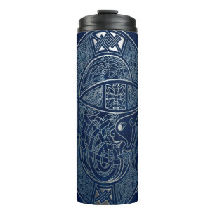 Termo Azul Dragón Celta