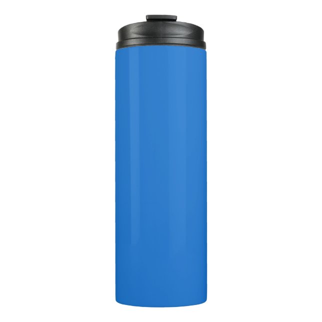 Termo Azul marino brillante (color sólido) (Anverso)