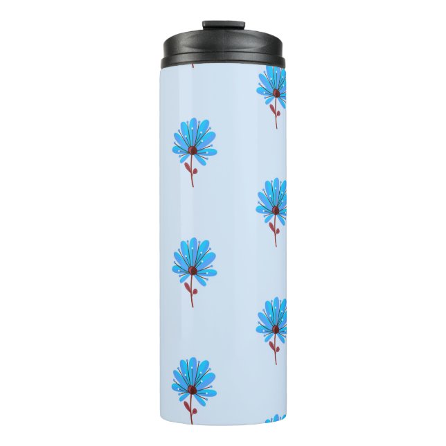 Termo Background pattern flowers texture (Anverso)